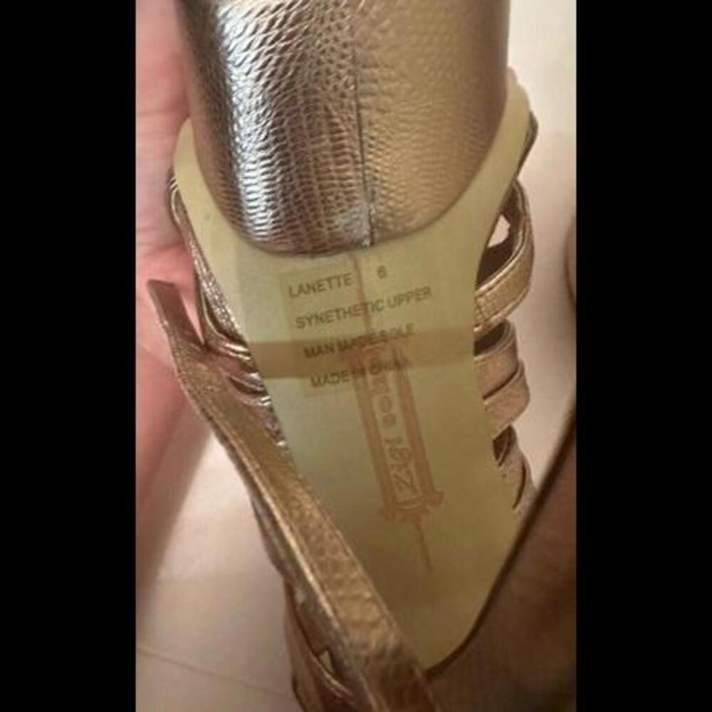 Step Up Your Shoe Game with These Stunning Metallic Pink High Heels - Picture 3 of 3